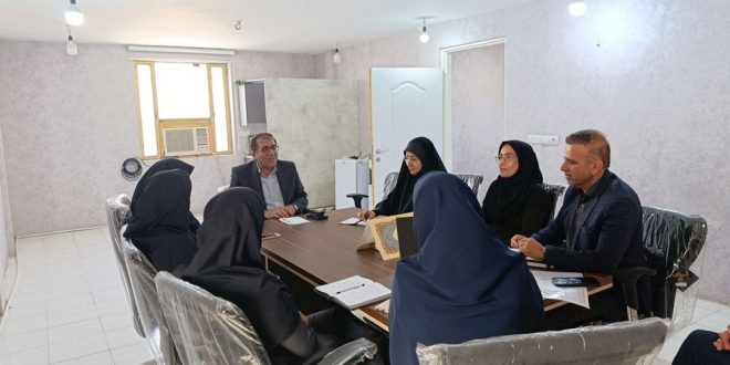 برگزاری جلسه بررسی وضعیت غربالگری دانش آموزان ناحیه یک بندرعباس